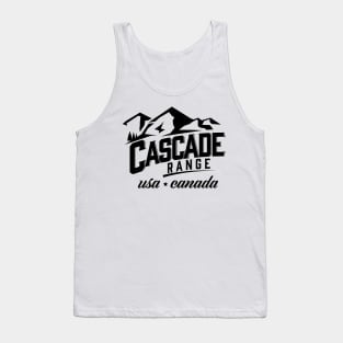 Cascade Range USA Canada Tank Top